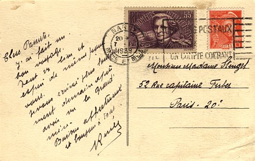 Les timbres à date des oblitérations mécaniques - Flier 1904