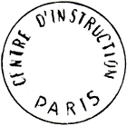 CENTRE D'INSTRUCTION / PARIS / 