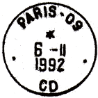 Timbre  date avec mention : PARIS-09 / - CD -