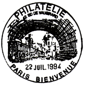 PHILATELIE / PARIS BIENVENUE / 