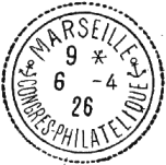 Congrès philatélique - Marseille