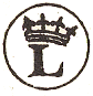 Marque circulaire de Lyon avec lettre L surmonte d une couronne