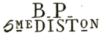 Marque linaire avec lettres BP (Bulletin Priodique), numro et mention : DISTon / 