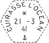 Timbre  date des agences postales embarques
