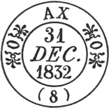Les oblitérations de janvier 1849 - Type 11