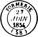 Les oblitrations de janvier 1849 - Type 14 / 