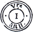 Timbre à date type IV de 1802