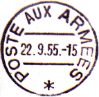Les timbres  date des oblitrations mcaniques - Machine Kussendorf