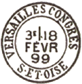Marques postales des Congrs de Versailles / 
