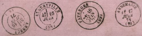 La lettre de 1849 à 1876 (Période classique)
