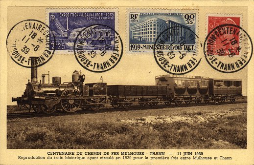 Centenaire du chemin de fer Mulhouse Thann