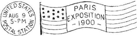 Exposition Universelle de 1900 - Bureau  américain / 