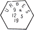 Timbre à date sans nom de département (1919-1920)