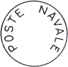 Timbre à date de la poste navale au type 04