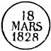 Les oblitération de Janvier 1849 de Province
